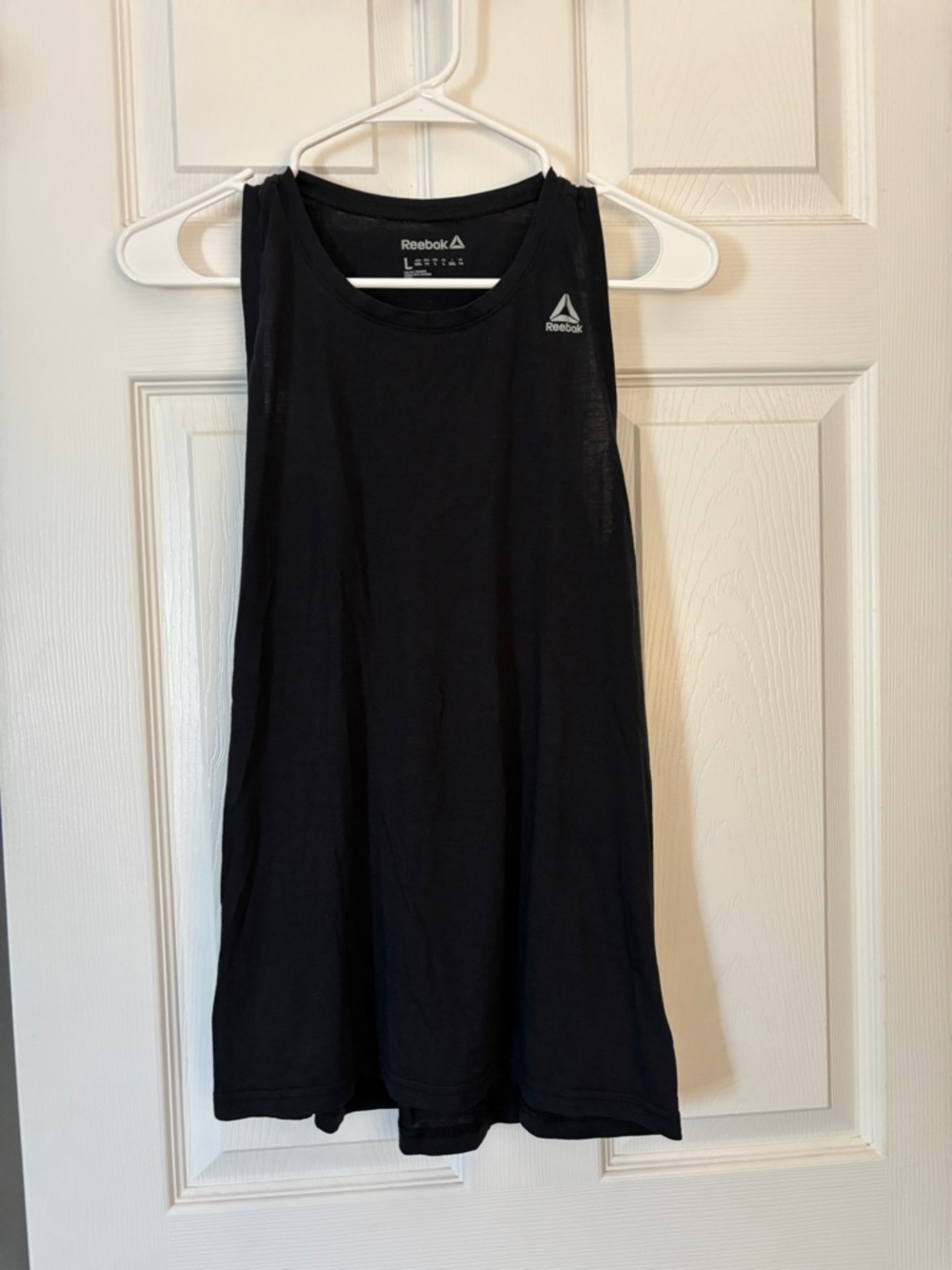 Reebok Black Sleeveless Workout Tank